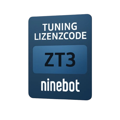 Ninebot ZT3 / ZT3E / ZT3D / ZT3 Pro Tuning Lizenzcode – Bis zu 40 km/h via WebApp